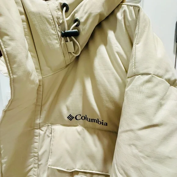 Brand new w tags! Columbia Beige Landroamer Puffer Jacket-titanium. Mens-L. - Picture 8 of 16